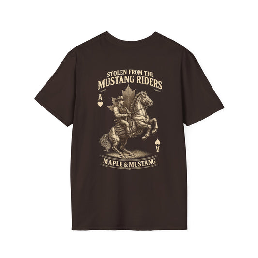 Orginal Stolen from the Mustang Riders T-Shirt - Canadian Collection
