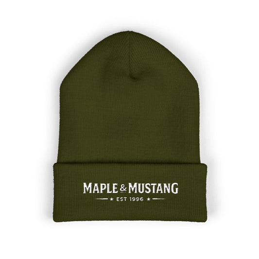 Maple & Mustang Beanie - Canadian Collection