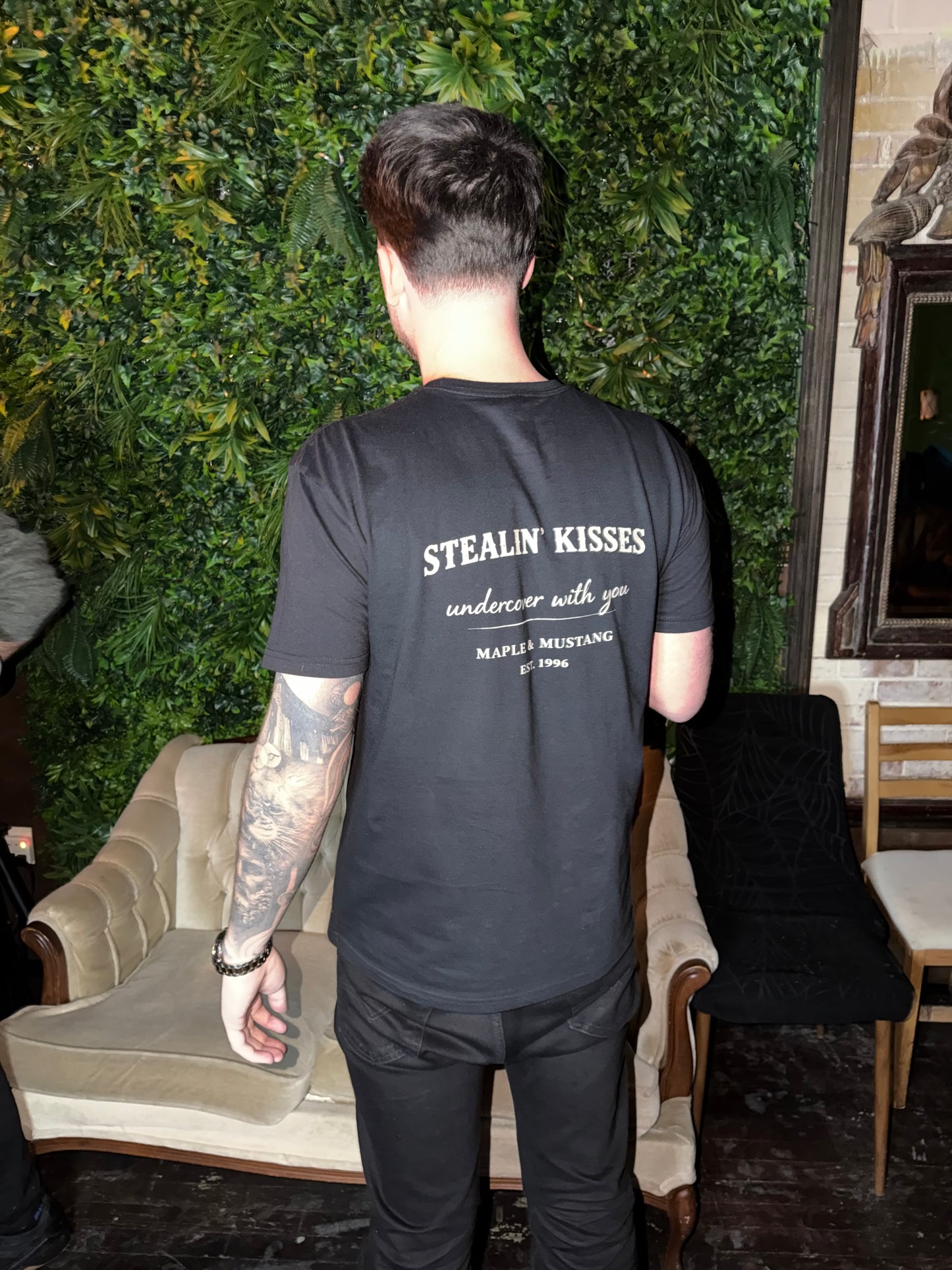 Stealin' Kisses Undercover With You T-Shirt - British Collection