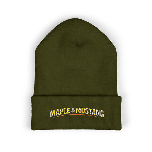 Maple & Mustang Beanie - Canadian Collection
