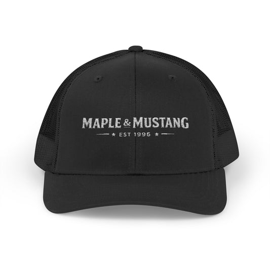 Maple & Mustang Trucker Hat - Canadian Collection