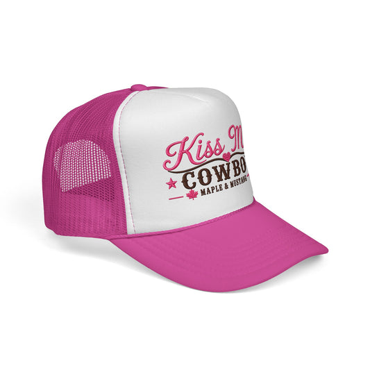 Kiss Me Cowboy Trucker Hat - Canadian Collection