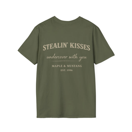 Stealin' Kisses Undercover With You T-Shirt - British Collection