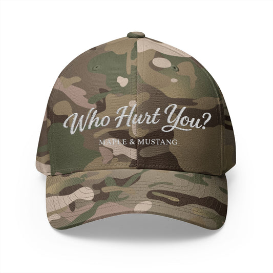Camouflaged Who Hurt You? Hat - Canadian Collection