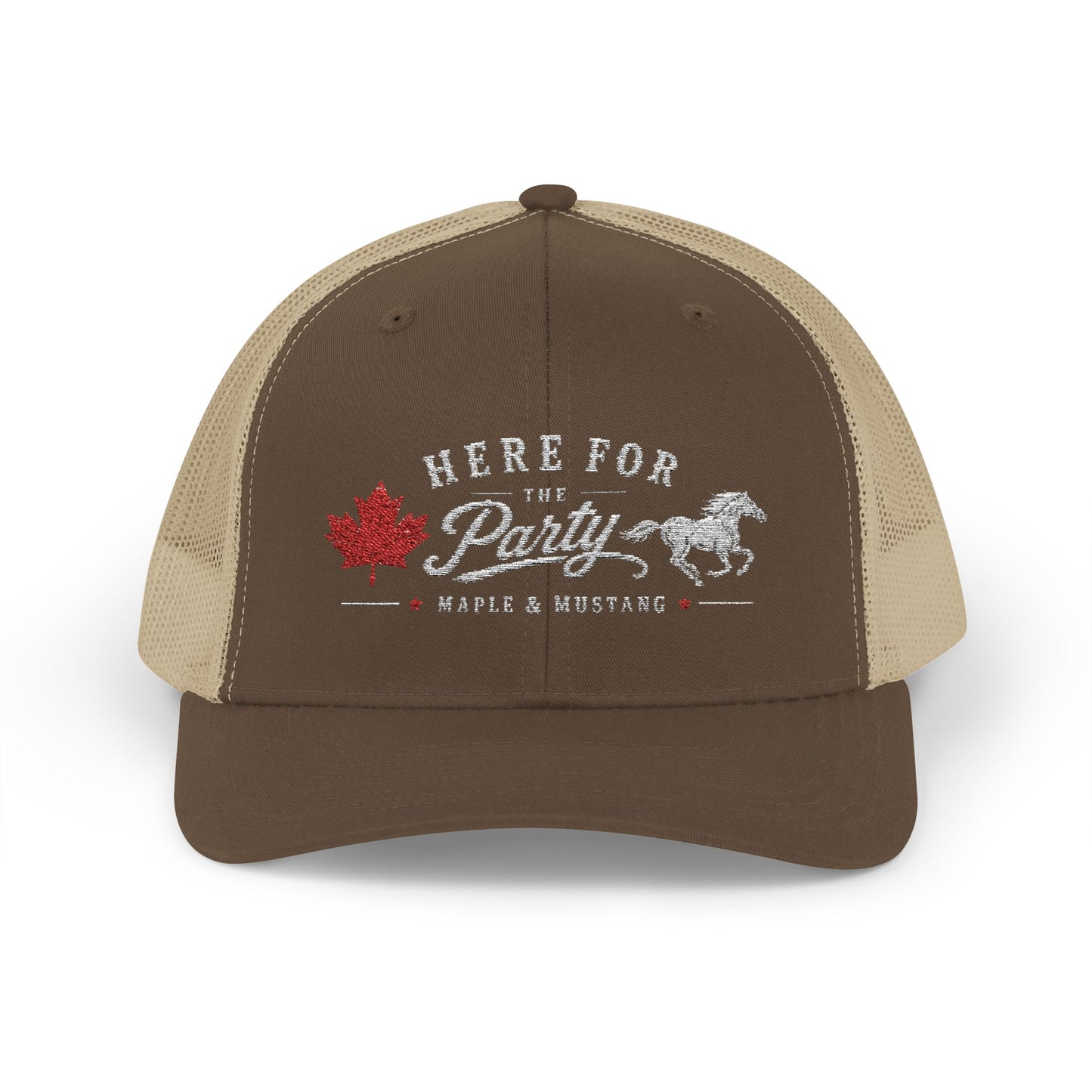 Here For The Party Trucker Hat - Canadian Collection
