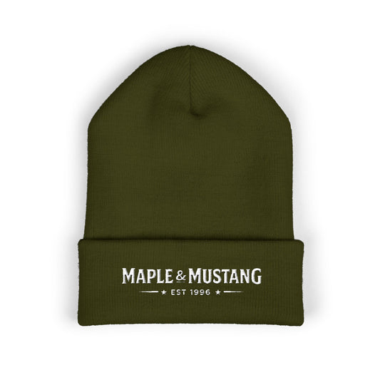 Maple & Mustang Beanie - American Collection