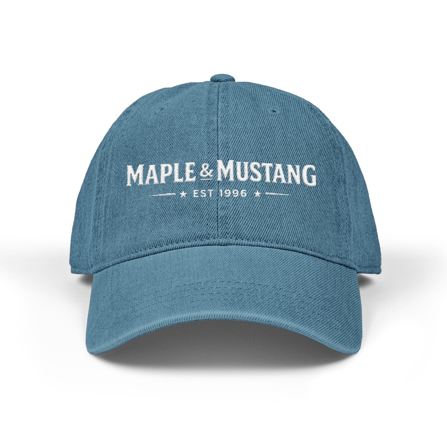 Maple & Mustang Denim Trucker - Canadian Collection