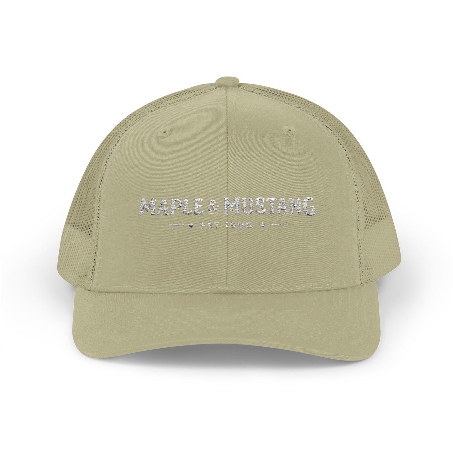 Maple & Mustang Trucker Hat - American Collection