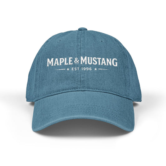 Maple & Mustang Denim Trucker - American Collection