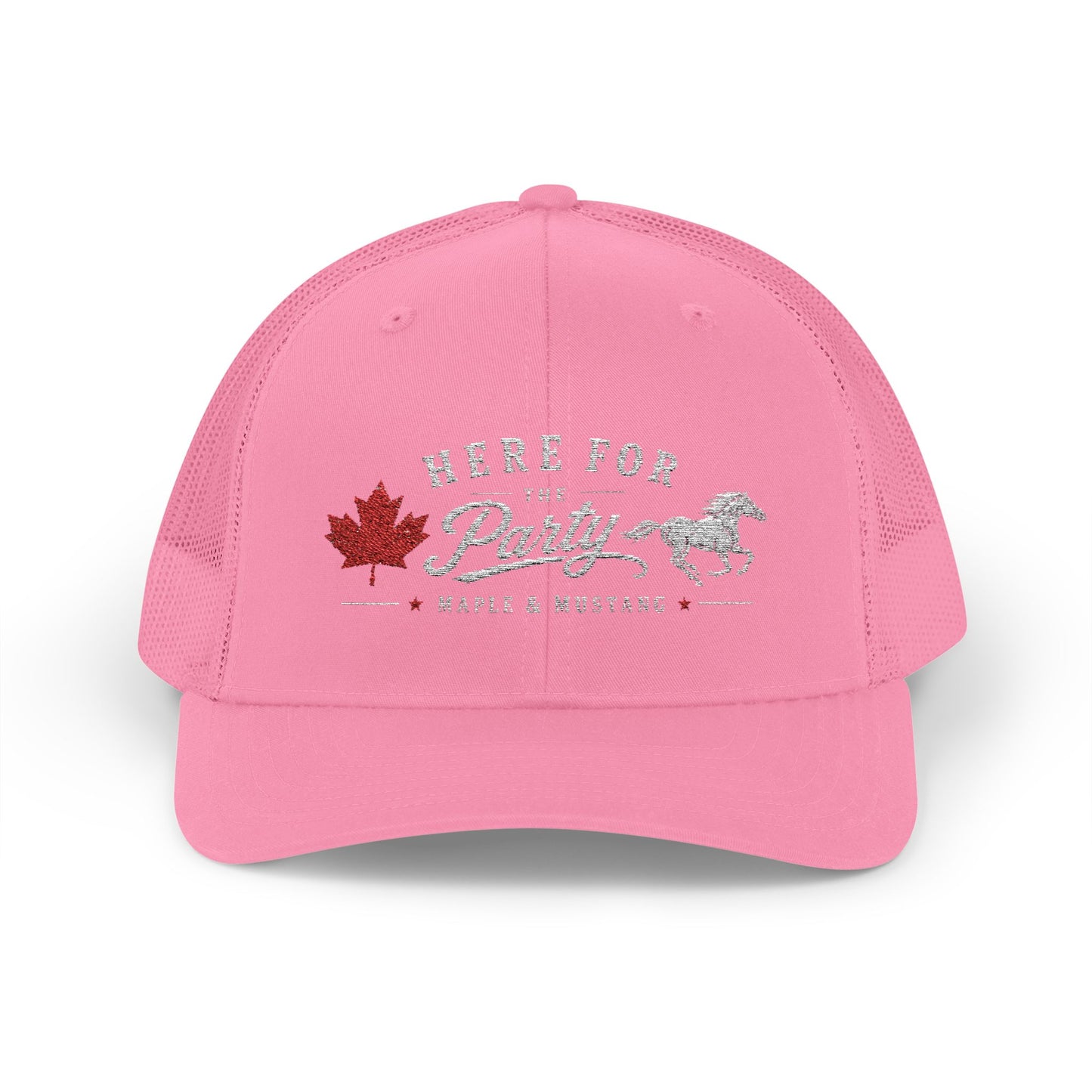 Here For The Party Trucker Hat - Canadian Collection