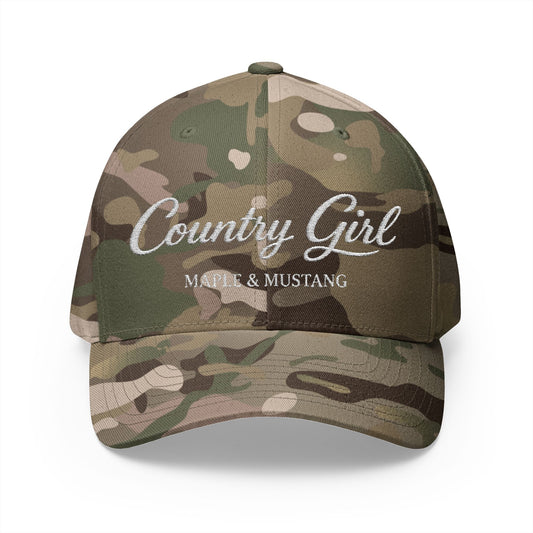 Camouflaged Country Girl Hat - American Collection