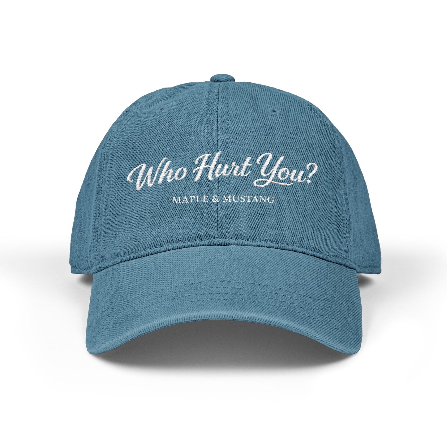 Who Hurt You? Denim Trucker - Canadian Collection