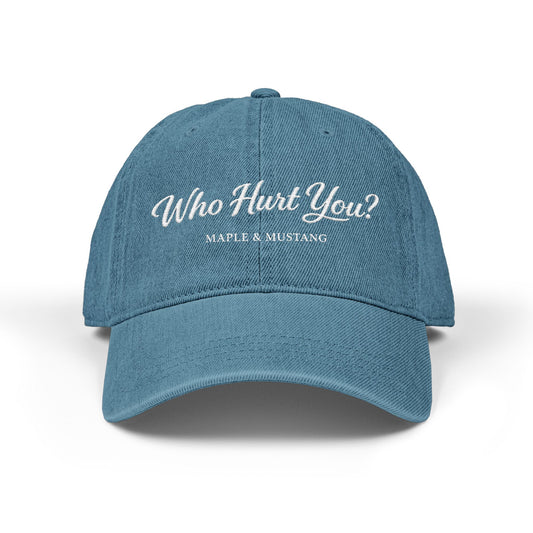 Who Hurt You? Denim Trucker - Canadian Collection