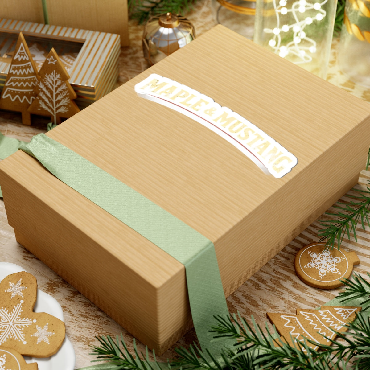 Maple & Mustang Sticker — American Collection