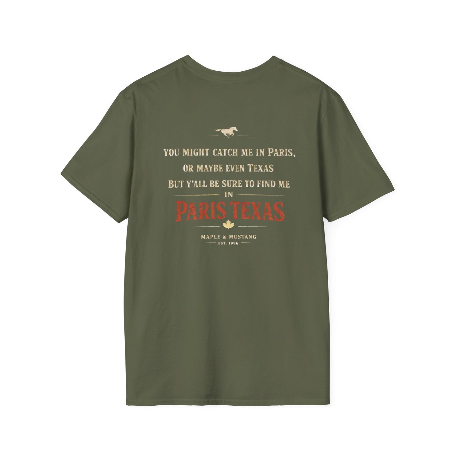 Paris Texas T-Shirt - Canadian Collection