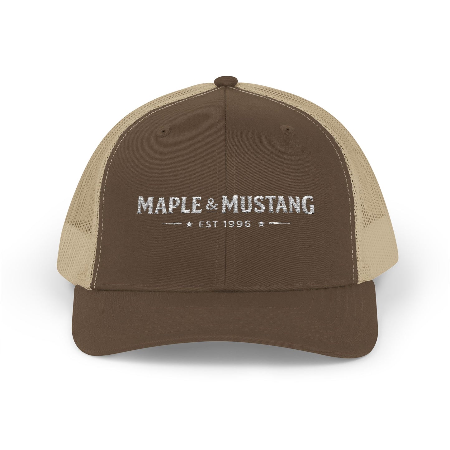 Maple & Mustang Trucker Hat - Canadian Collection