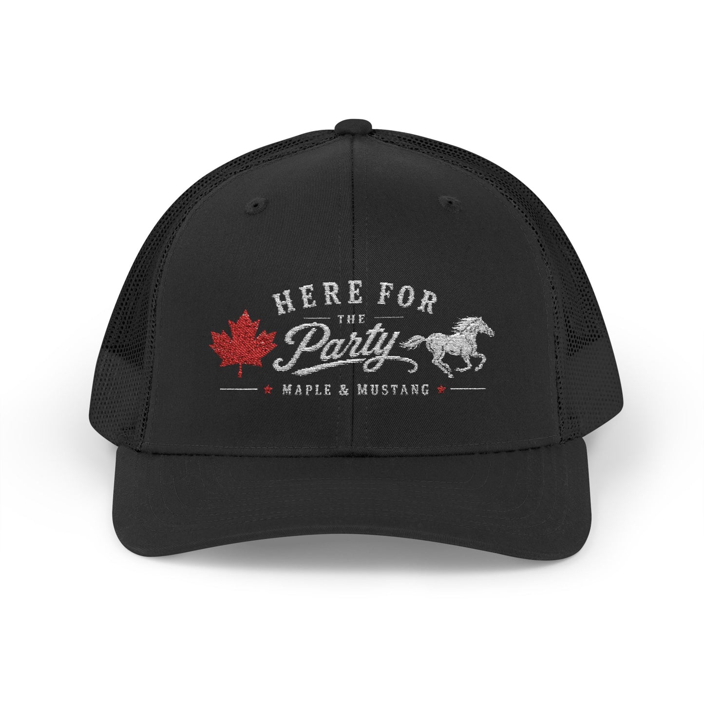 Here For The Party Trucker Hat - Canadian Collection