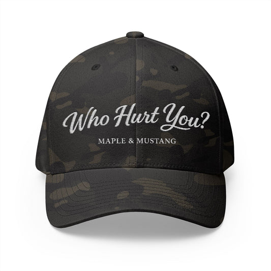 Camouflaged Who Hurt You? Hat - Canadian Collection
