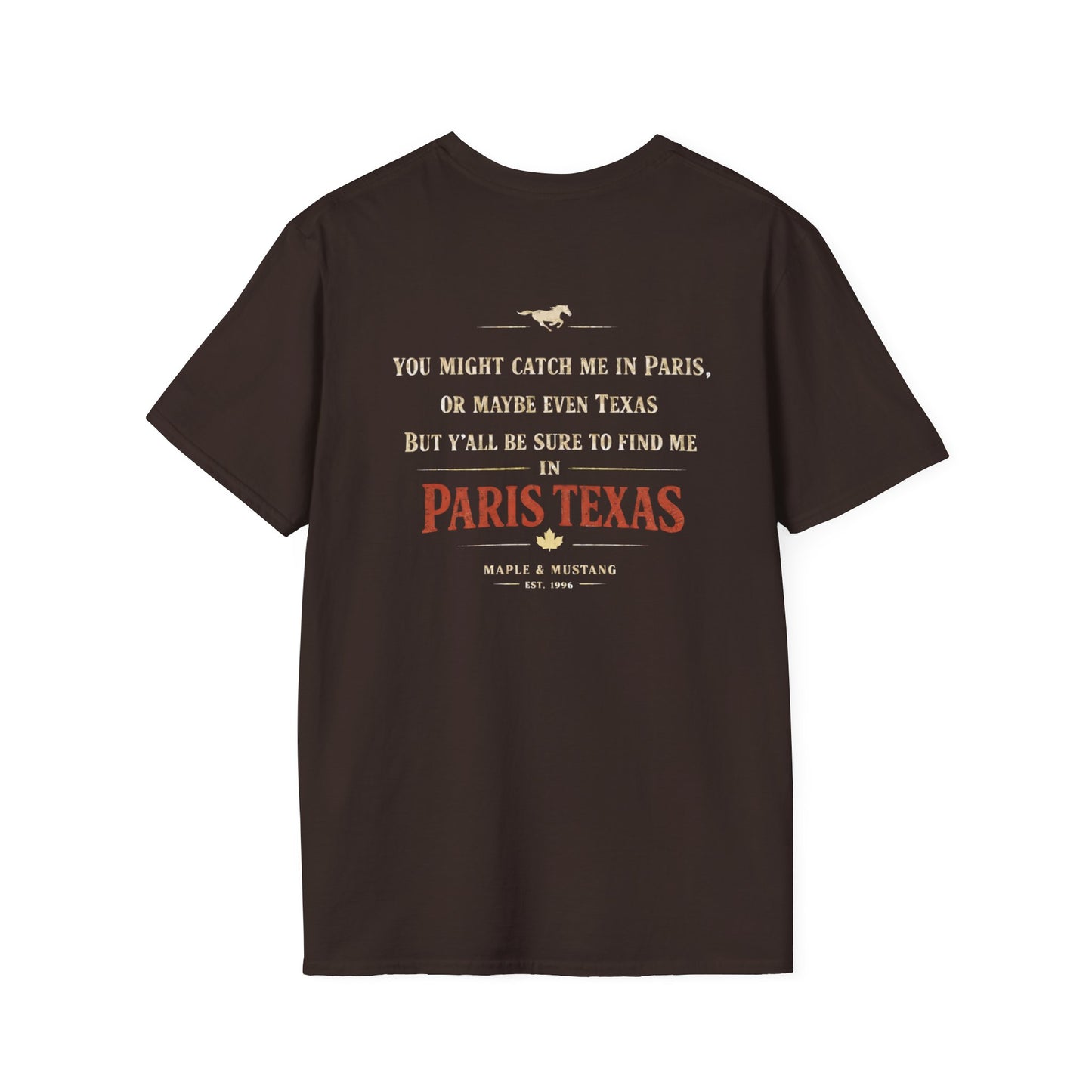 Paris Texas T-Shirt - Canadian Collection