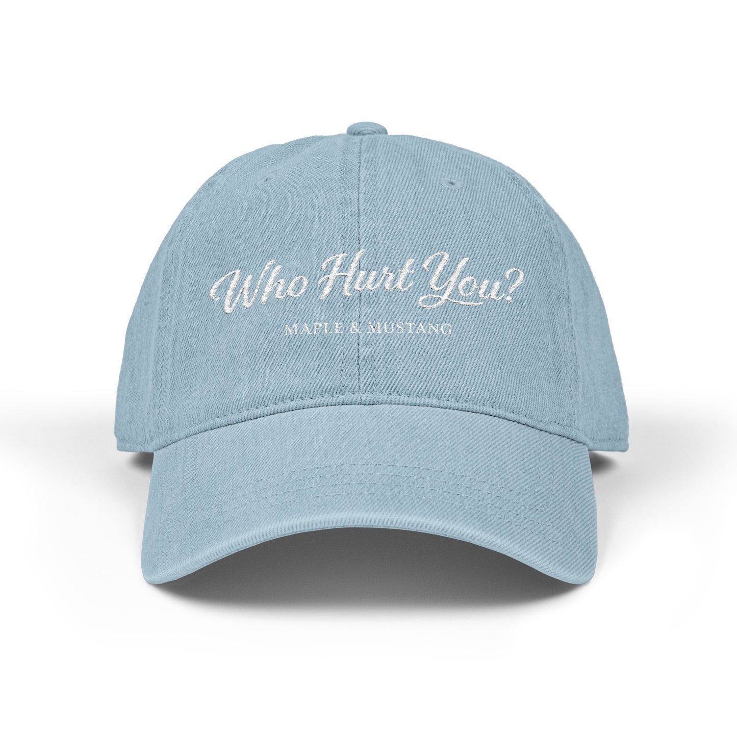 Who Hurt You? Denim Trucker - Canadian Collection