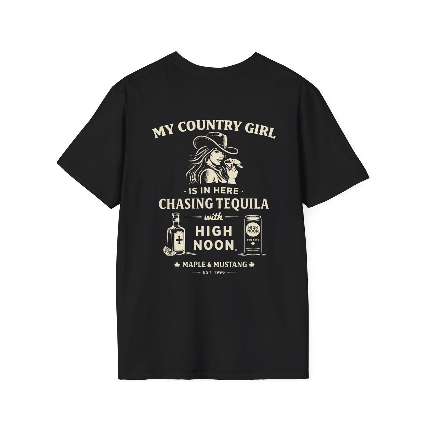 Chasing Tequila with High Noon T-Shirt - Canadian Collection
