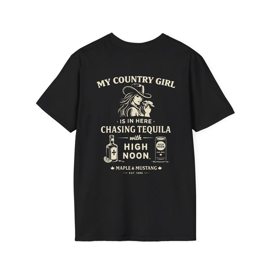 Chasing Tequila with High Noon T-Shirt - Canadian Collection