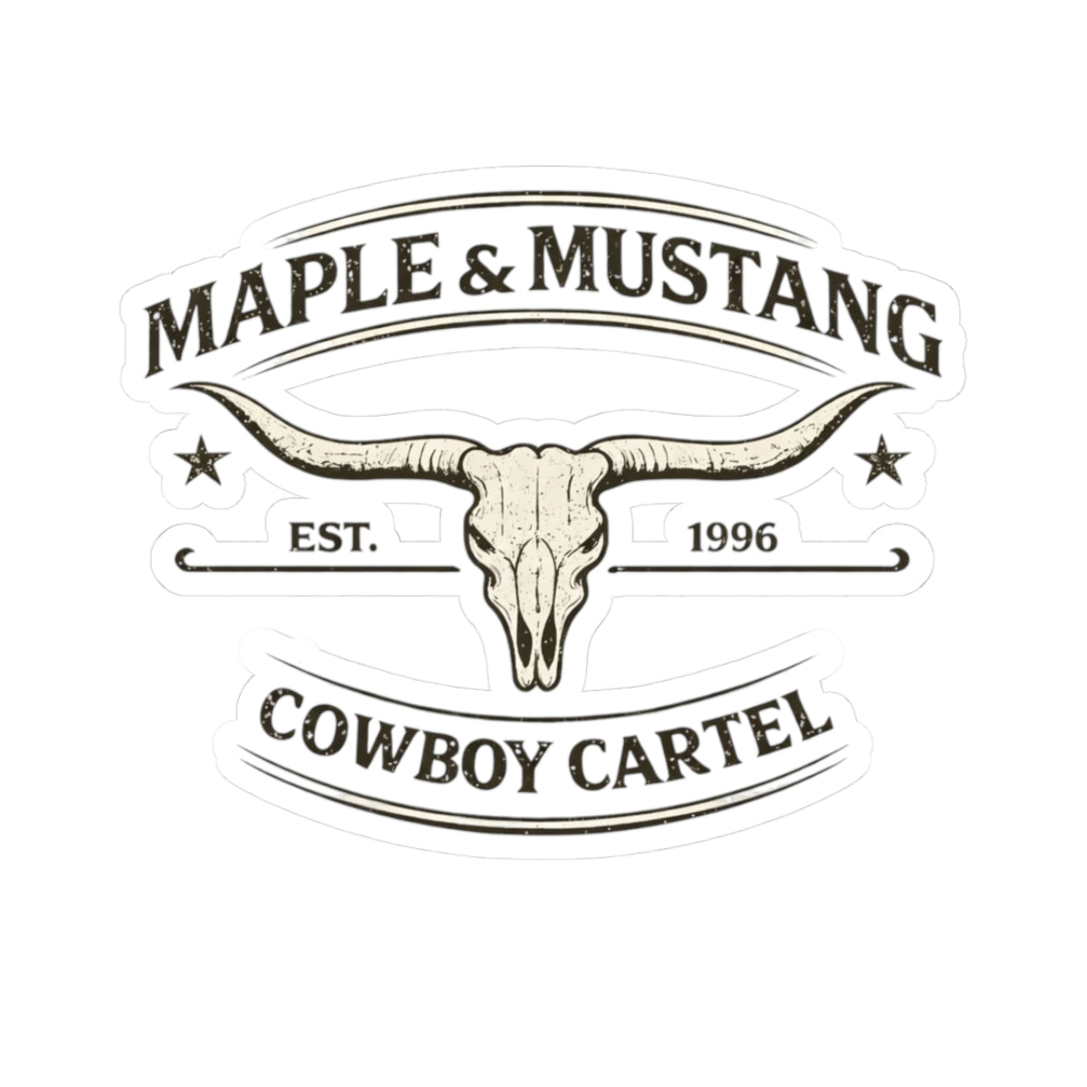 Cowboy Cartel Sticker — American Collection