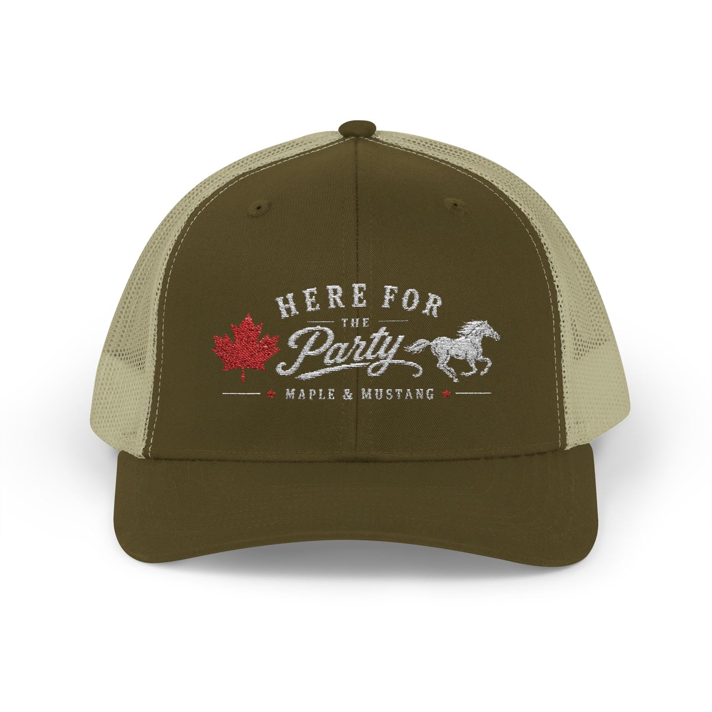 Here For The Party Trucker Hat - Canadian Collection