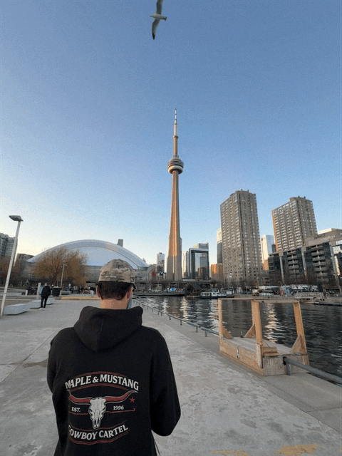 Midnight Cowboy Cartel x Champion Hoodie — Canadian Collection